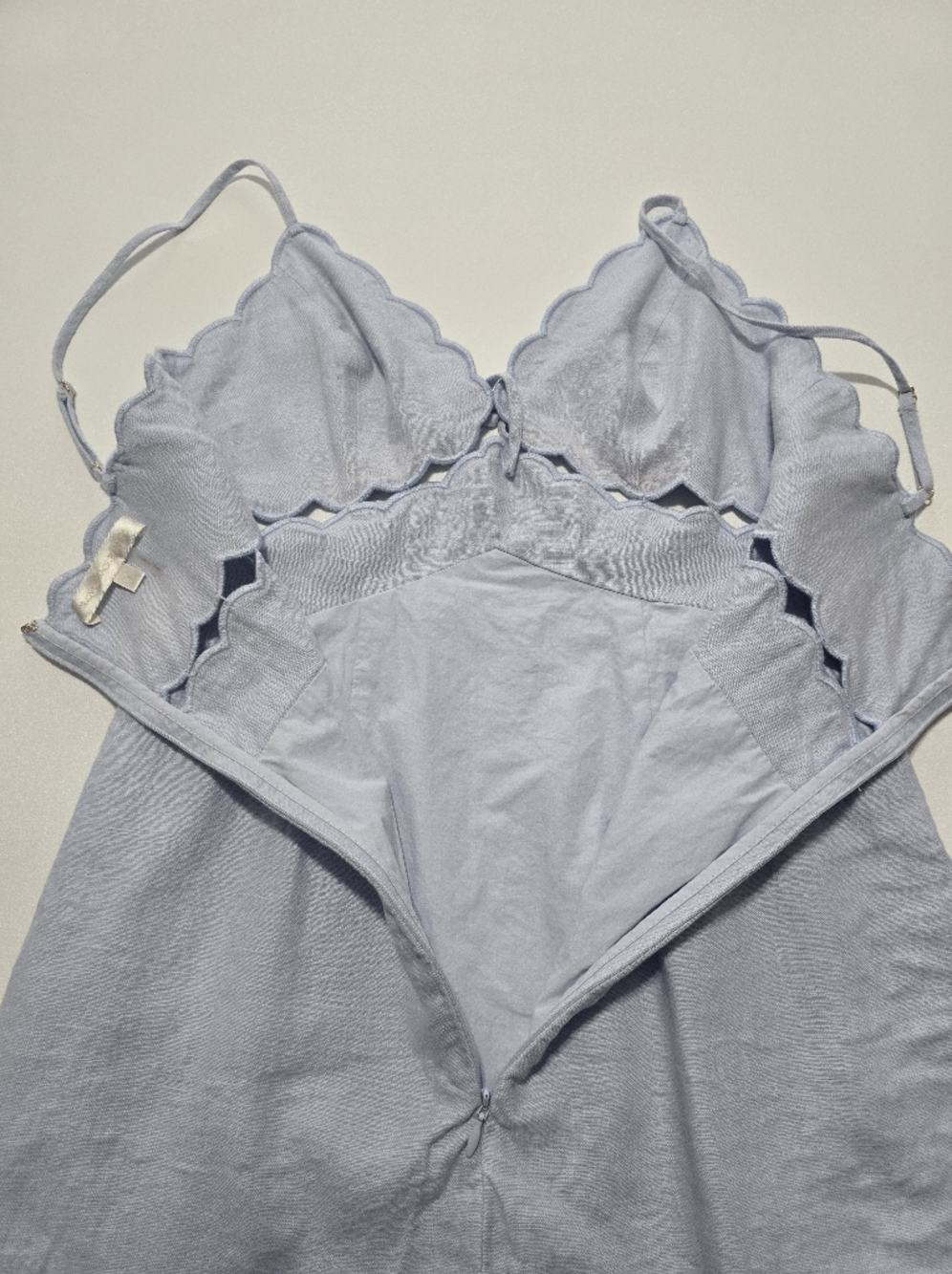 LoveShackFancy Sydow Dress Casual V-neck Sleeveless Size 2 - Picture 12 of 16